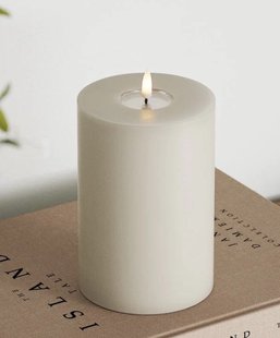 LED Stompkaars Zand - ø 10 x 15 cm