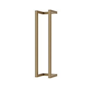 Fortifura Calvi Handdoekrek - 60x12.5x12.5cm - Geborsteld Messing PVD (Goud) SW798605