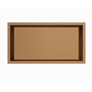 Fortifura Galeria Inbouwnis - 30x60x7cm - Geborsteld Geborsteld koper PVD (Koper) SW876697