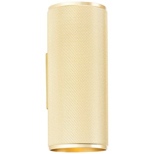 Brilliant Wandlamp Marty Zwart Messing 2xgu10 5w