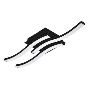 Eglo Plafondlamp Cabezas-e Zwart Warm Wit 12w