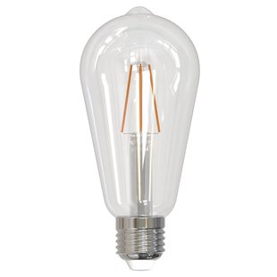 Eglo Ledfilamentlamp Edison - D6,4cm - Warm Wit - E27 - 12w