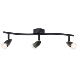 Baseline Opbouwspot Milano - Zwart - 3xgu10