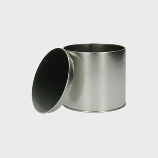 Blik, tin, luchtdicht, 10,8 cm x 10 cm