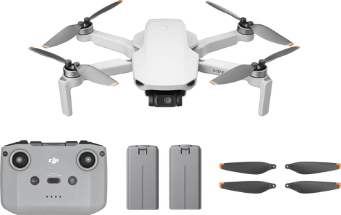 DJI Mini 4K + Remote Controller + Intelligent Flight Battery