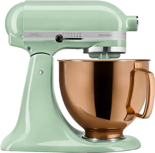 KitchenAid Artisan Mixer 5KSM125EPT Groen + Design Mengkom Koper