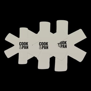 Go Ivory Pannenbeschermer 3-Pack