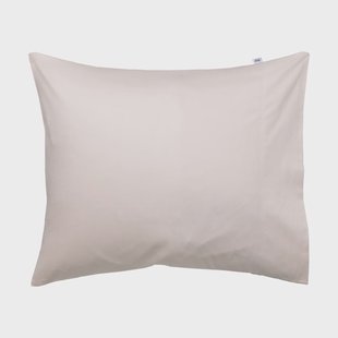 Mille Notti Satina plain kussensloop Roze, 50x60 cm