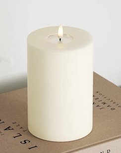 LED Stompkaars Creme - ø 10 - 15 cm