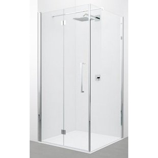 Novellini Young 2.0 2GS vouwdeur 90/92x200cm links voor zijwand FG chroom/helder y22gs89ls-1k