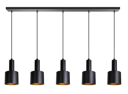 ETH Sledge - hanglamp - 120 x 22 x 175 cm - zwart