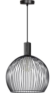 ETH Wire - hanglamp - Ø 40 x 165 cm - zwart