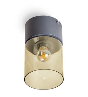 ETH Sledge Glass - plafondlamp - Ø 12 x 18 cm - groen