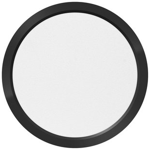 ETH Ruby - plafondlamp - Ø 23 x 2,4 cm - 3 stappen dimbaar - 18W LED incl. -  IP44 - zwart