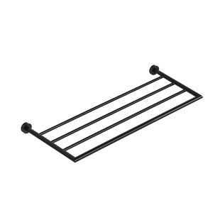 Hotbath &MORE Handdoekrek PBP Gepolijst Zwart PVD (BAA25PBP)