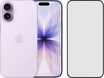 Apple iPhone 17 512GB Paars + BlueBuilt Screenprotector Glas