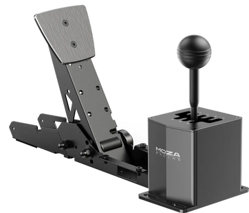 Moza HGP Shifter + SR-P Clutch Pedal