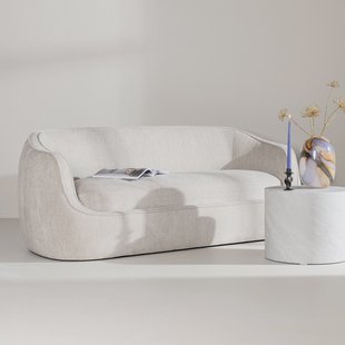 Nohr 3-zits Bank 'Quentella' kleur Lichtgrijs