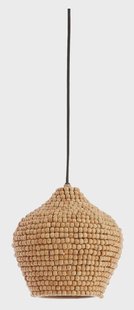 Light & Living Hanglamp 'Kalenga' Kralen, 21cm, kleur Naturel