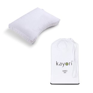 Kayori - Saiko kussensloop - 2 stuks - 50x70 - Wit
