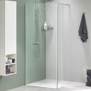 Sealskin Inloopdouche Mix&match 98x200cm - Geborsteld Rvs Profiel - 8 Mm Helder Glas