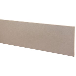 Cando Traprenovatie Stootbord - Grijs Textiel - 130x20cm - 3 Stuks