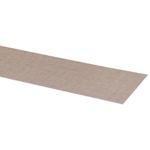 Kantlaminaat Traprenovatie - Grijs Textiel - 40x6cm - 2 Stuks
