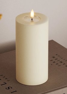 LED Stompkaars Creme - ø 7,5 - 15 cm