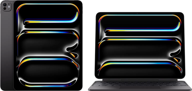 Apple iPad Pro (2024) 13 inch 2TB Wifi Zwart + Apple Magic Keyboard QWERTY