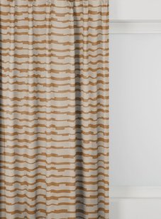 HEMA Gordijnstof Andel lichtdoorlatend octa ecru-cognac (cognac)