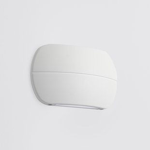 Nova Luce Prato - buiten wandverlichting - 18,4 x 11 x 3,6 cm - 10W LED incl. - IP65 - zandwit