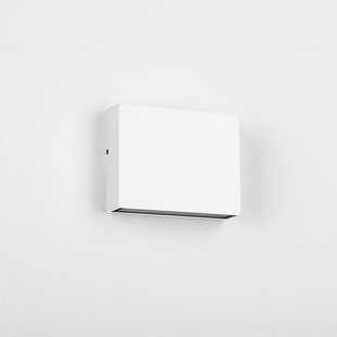 Nova Luce Tick - buiten wandverlichting - 11,5 x 9 x 3 cm - 4W LED incl. - IP54 - zandwit