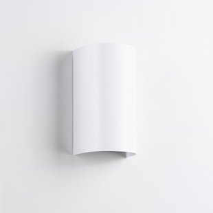 Nova Luce York - buiten wandverlichting - 11 x 19,5 x 8,5 cm - IP65 - zandwit