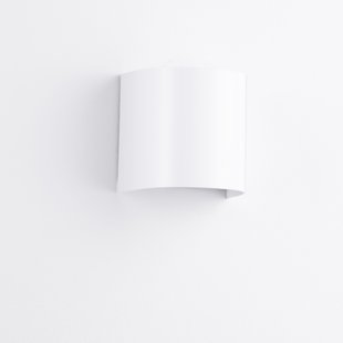 Nova Luce York - buiten wandverlichting - 11 x 11 x 8,5 cm - IP65 - zandwit