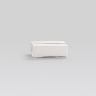 Nova Luce Dio - opbouw grondspot - 15,5 x 8,5 x 4,7 cm -  4W LED incl. - IP65 - zandwit