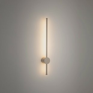 Nowodvorski Lighting LED wandlamp Orla S, zand, aluminium, hoogte 65 cm