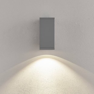 Deko-Light LED buiten wandlamp ShoreLine Pro Square, lichtgrijs, 830/840