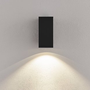 Deko-Light LED buiten wandlamp ShoreLine Pro Square, donkergrijs, 830/840