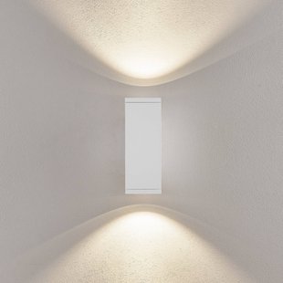 Deko-Light LED buiten wandlamp ShoreLine Pro Square up/down, wit