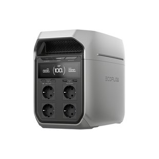 Ecoflow Delta 3 Plus Power Station, 1024wh, 1800w Rated Output / X-boost Up To 2400w (3600w Surge)