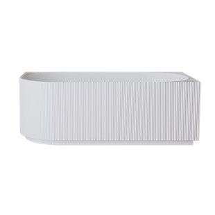 Hoekbad Rechts Wiesbaden Rivi 170x80 cm Acryl Met Waste Glans Wit