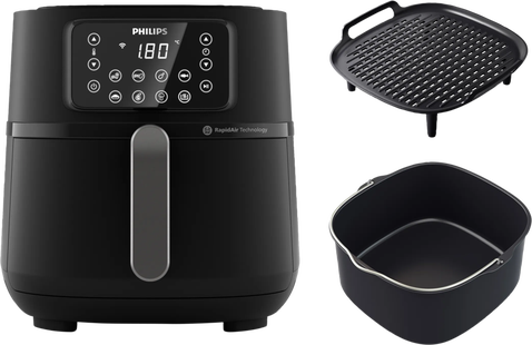 Philips Airfryer XXL Connected HD9285/93 + Bakvorm