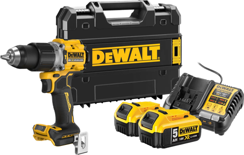 DeWalt DCD805NT-XJ 5,0 Ah Accu (2x) Starterspakket
