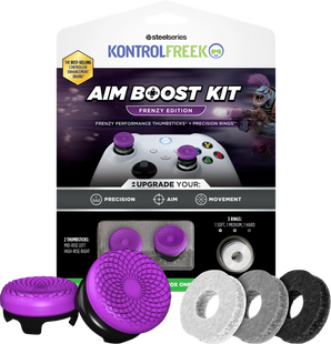 KontrolFreek Frenzy AimBoost Thumbsticks + Precision Rings Paars/Zwart Xbox