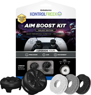 KontrolFreek Galaxy AimBoost Thumbsticks + Precision Rings Zwart PS5/PS4
