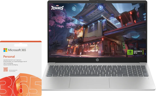 HP Pavilion SE 15-fd1951nd + Microsoft 365 Personal NL 1 jaar