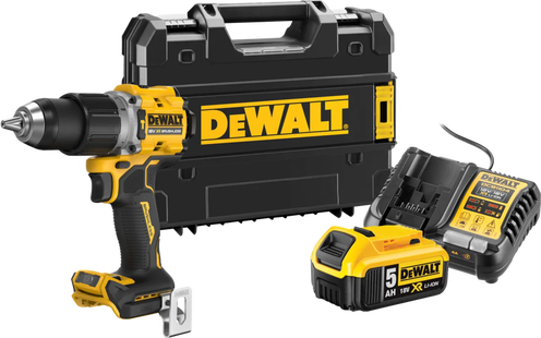 DeWalt DCD805NT-XJ 5,0 Ah Accu Starterspakket
