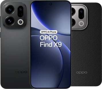 OPPO Find X9 512GB Zwart 5G + OPPO Find X9 Back Cover Met Magneet Zwart