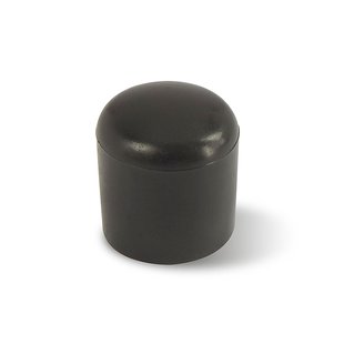 Meubeldop Rond 20mm Zwart 4 Stuks