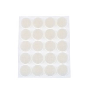 Zelfklevend Anti-krasvilt 17mm Wit 40 Stuks